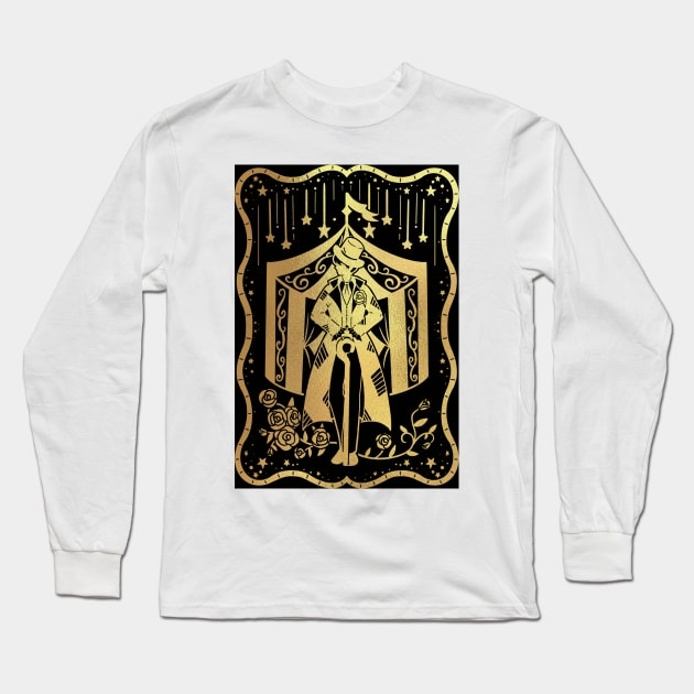 The Night Circus Erin Morgenstern Marco Alisdair Bookish Art Long Sleeve T-Shirt by yalitreads